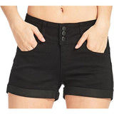 Maxime Waist-tight Denim Elastic Hot Pants Women - MAXIME