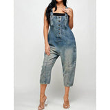 Suspender Jeans Women - MAXIME