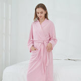 Women Men Loungewear Bathrobe - MAXIME