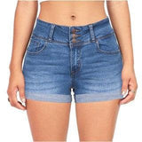 Maxime Waist-tight Denim Elastic Hot Pants Women - MAXIME