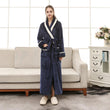 Women Pajamas Couple Gown Bathrobe Winter Robe - MAXIME