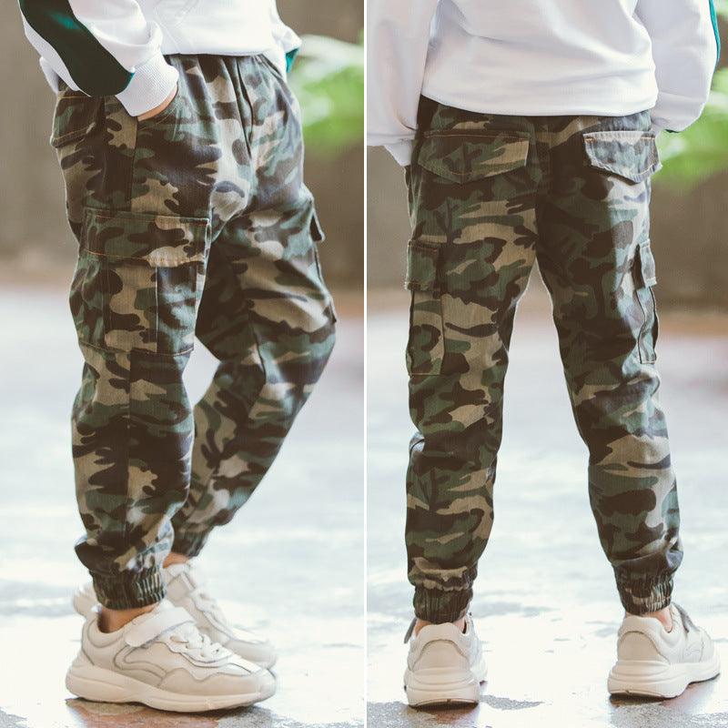 Military Camouflage Casual Trousers - MAXIME