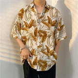 MAXIME Short Sleeve Printed Shirt - MAXIME