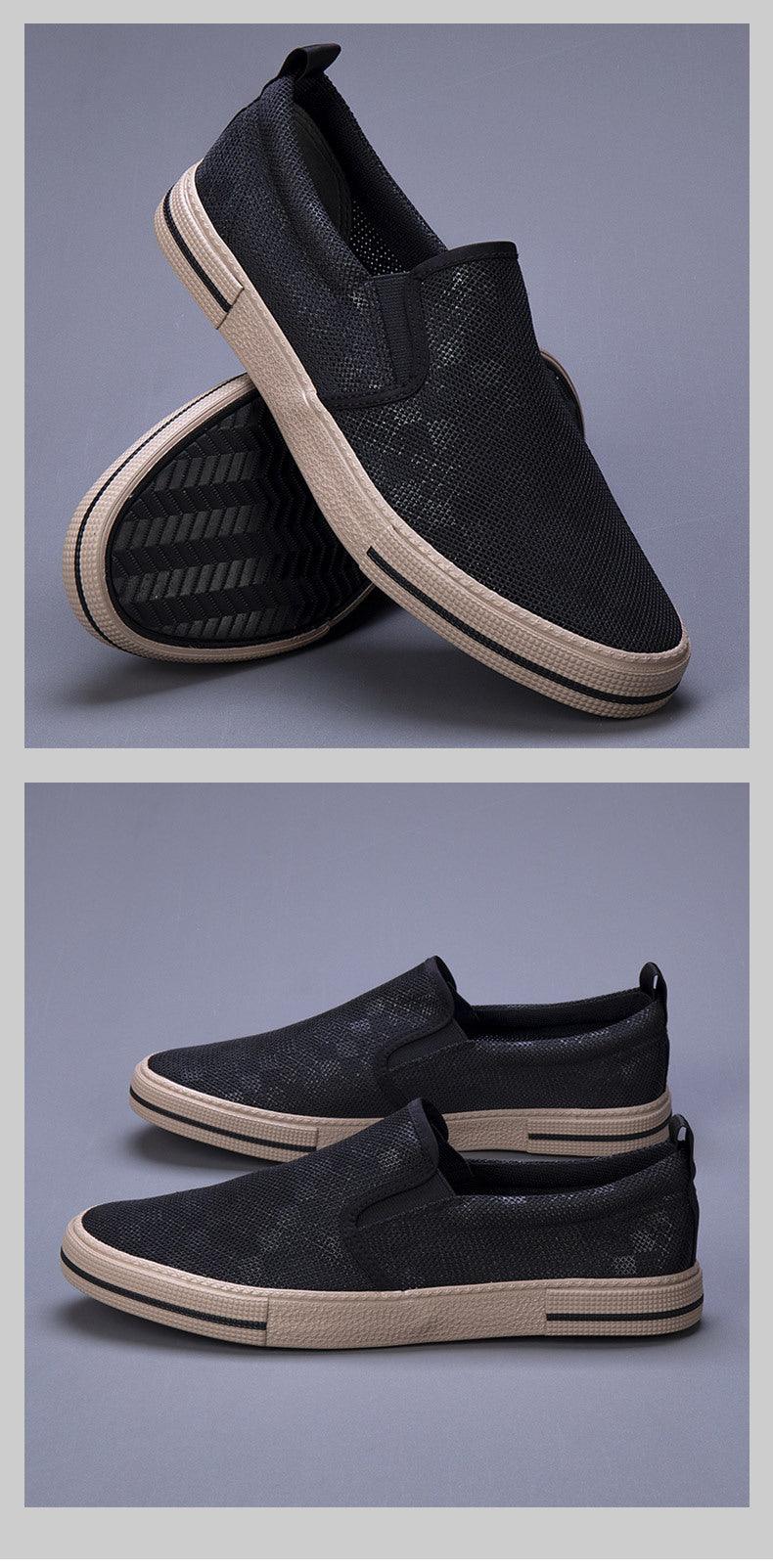 Breathable Casual Flat Canvas Shoes - MAXIME