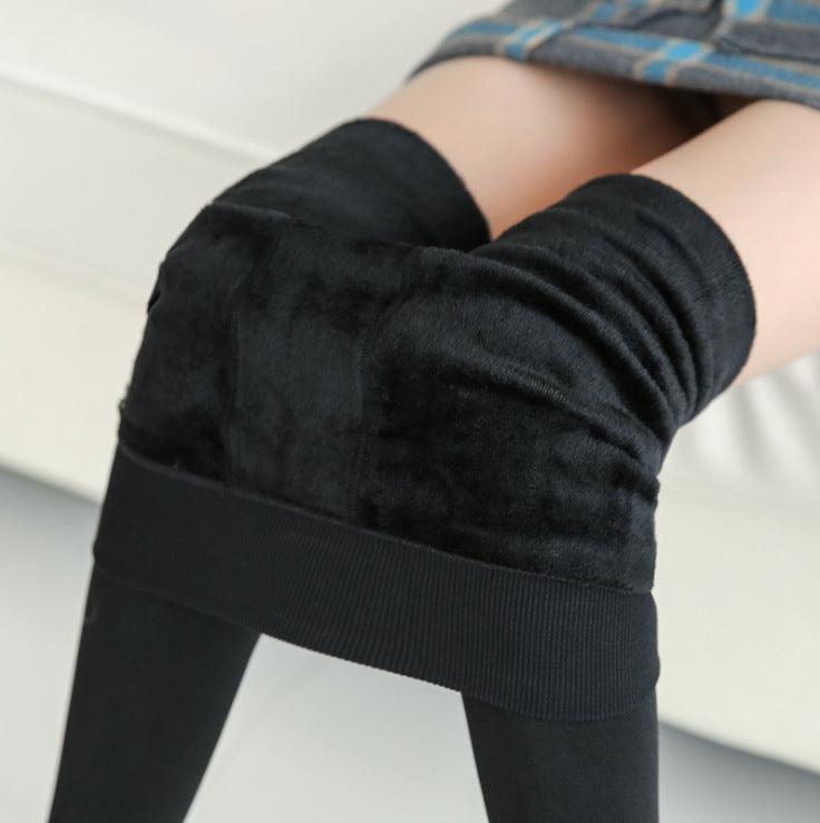 Warm Pants Outer Wear One-piece Leggings - MAXIME