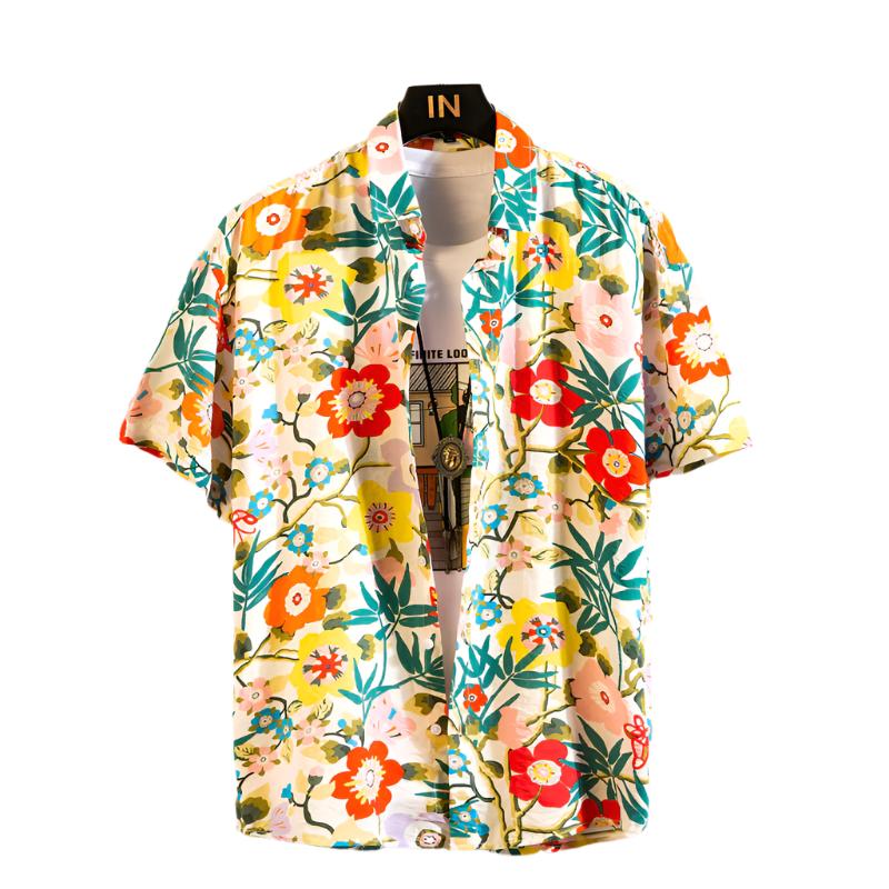 Casual Floral Shirt For Men - MAXIME