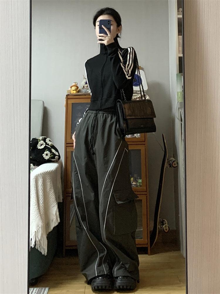 Vintage Cargo Track Pants Women - MAXIME