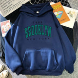 1898 Brooklyn New York Printed Women Hoodie - MAXIME