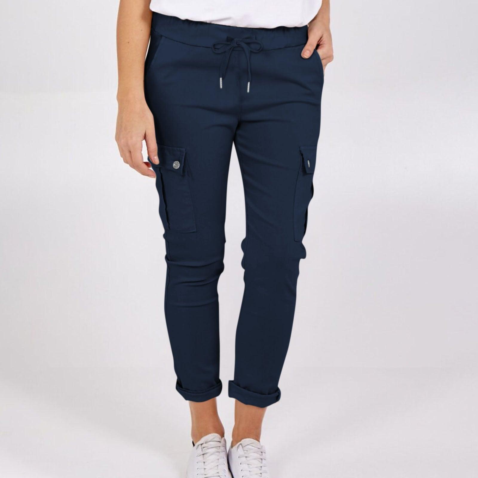 Waist Pencil Trousers Cargo - MAXIME