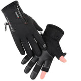 Maxime Opened-Finger Gloves Touchscreen Unisex Waterproof Windproof Warm Winter - MAXIME