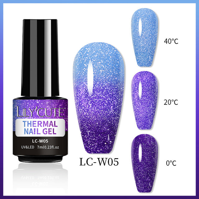 Thermal Gel Color Changing Nail Polish - MAXIME