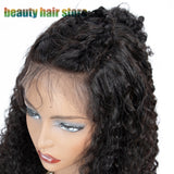 Brazilian Kinky Curly Lace Front Human Hair Wigs - MAXIME