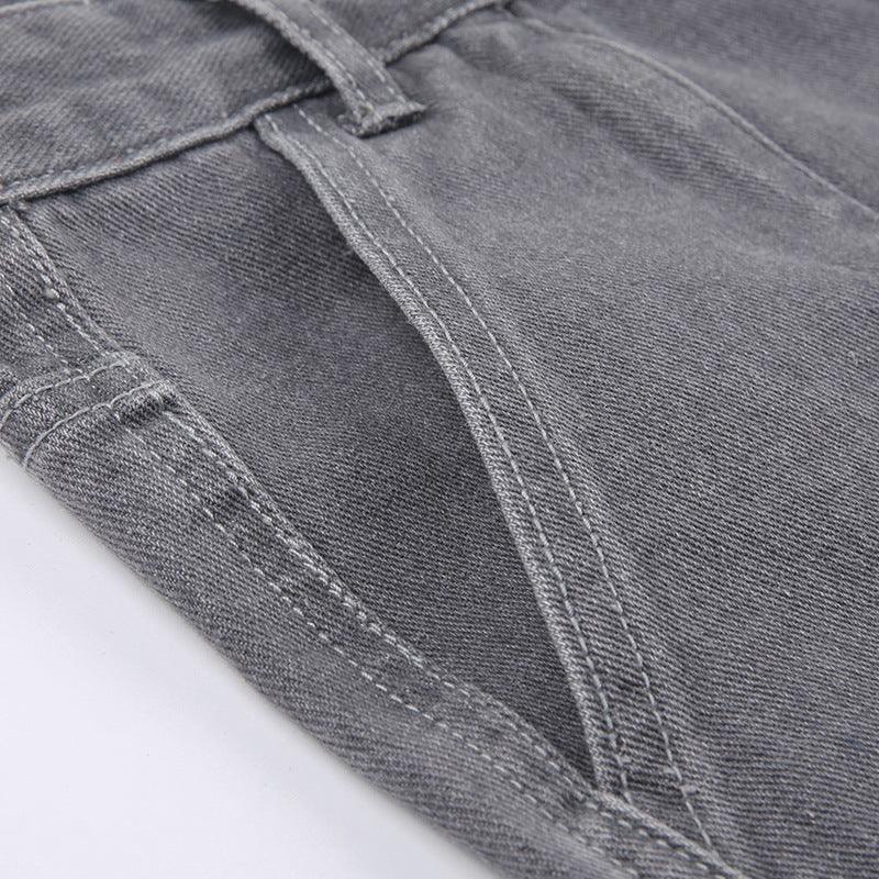 Retro Low Rise Denim Cargo - MAXIME