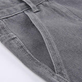 Retro Low Rise Denim Cargo - MAXIME