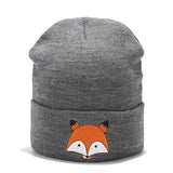 Embroidered wool cap - MAXIME