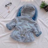 Girl denim coat - MAXIME