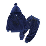 Children's gold velvet suit - MAXIME