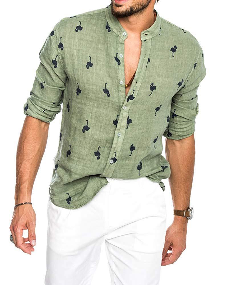 Maxime matching lapel shirt men - MAXIME