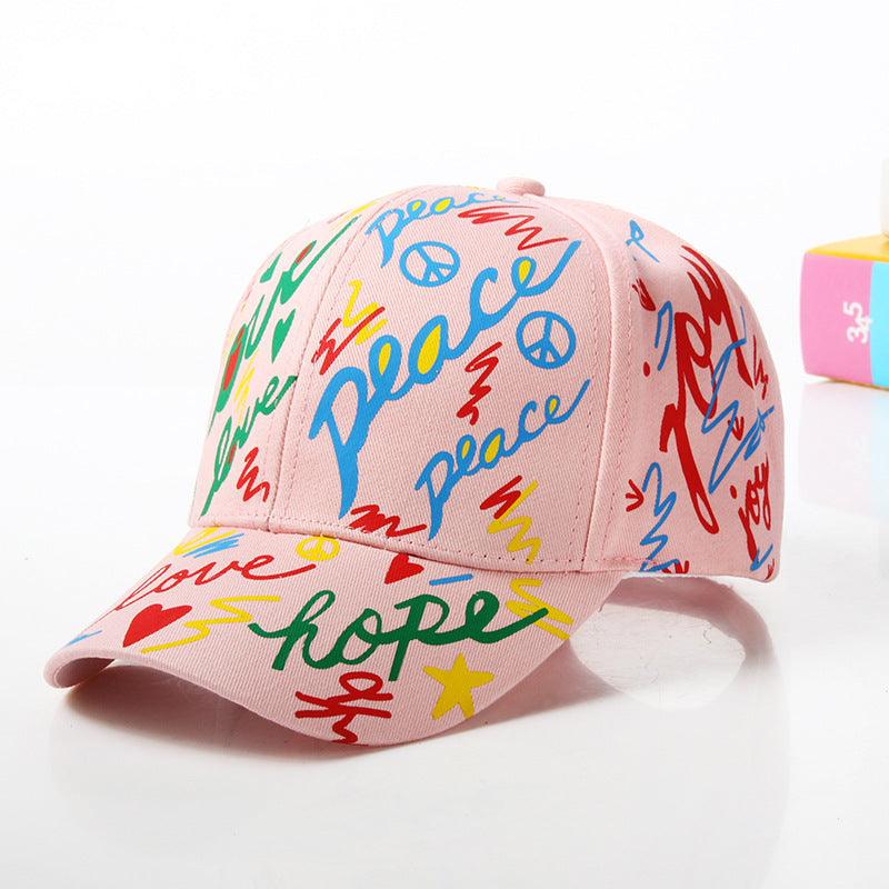 Casual Graffiti Baseball Hat - MAXIME