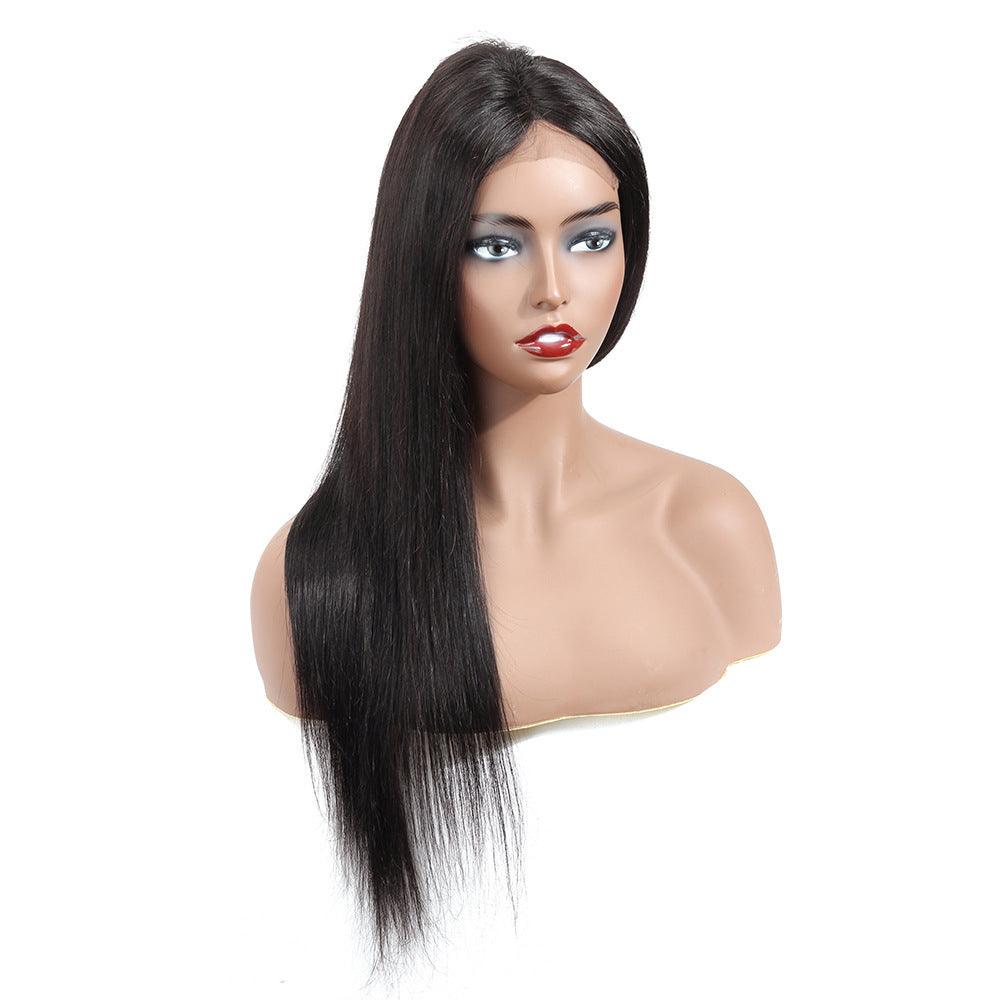 Lace real human hair wig headgear - MAXIME