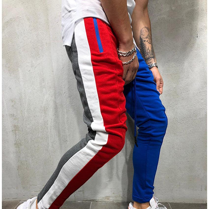 Color Mix Jogger Sweatpants - MAXIME