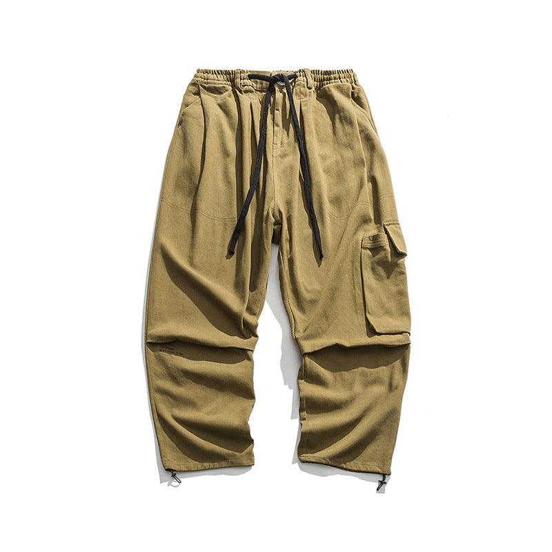 Straight wide leg cargo pants - MAXIME