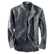 Men's Casual Slim Cotton Linen Shirt - MAXIME