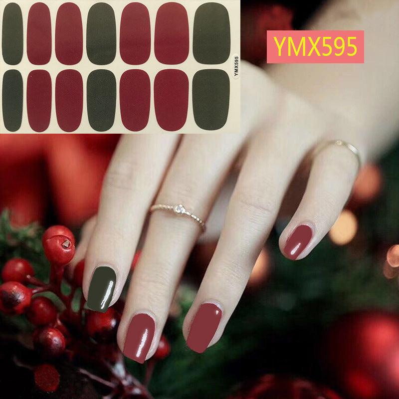 Christmas nail stickers - MAXIME