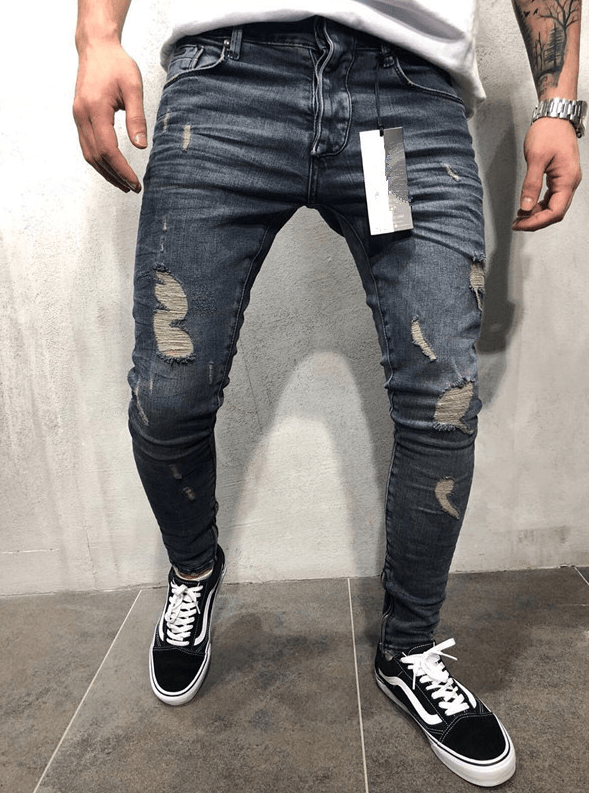 Maxime high street tide Biker jeans - MAXIME