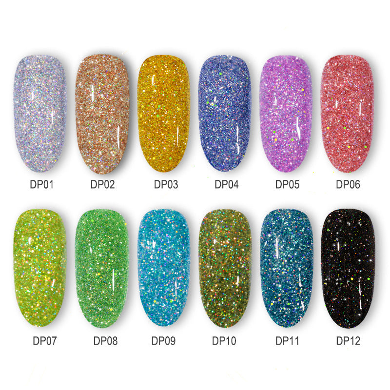 Laser glitter nail powder - MAXIME