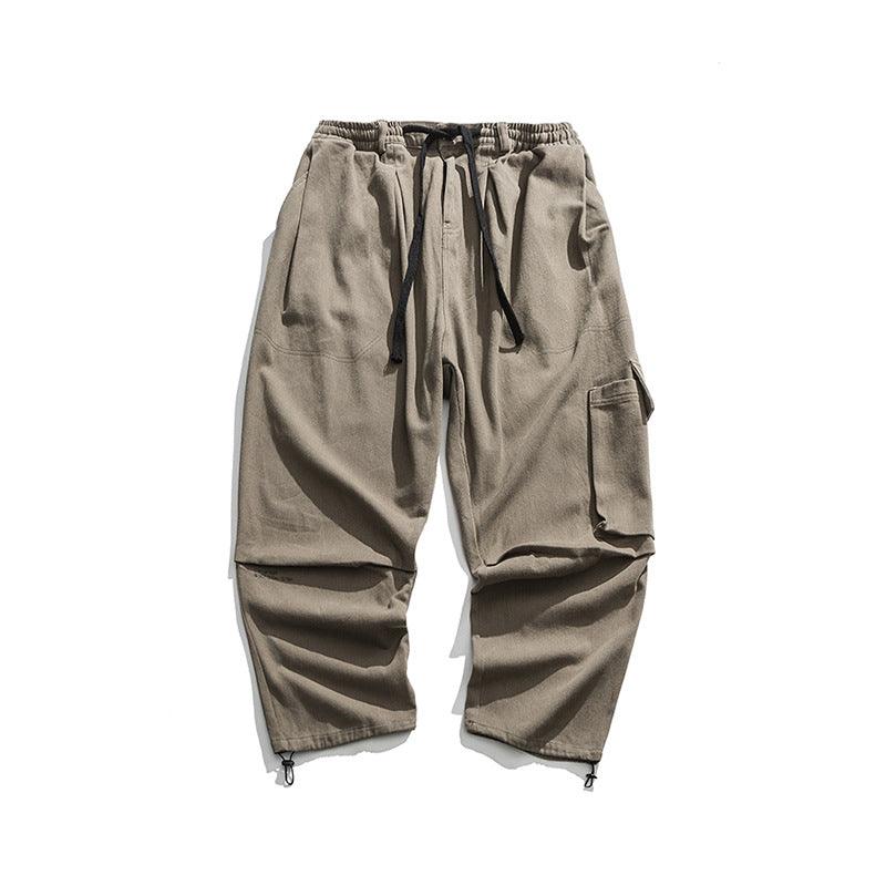 Straight wide leg cargo pants - MAXIME