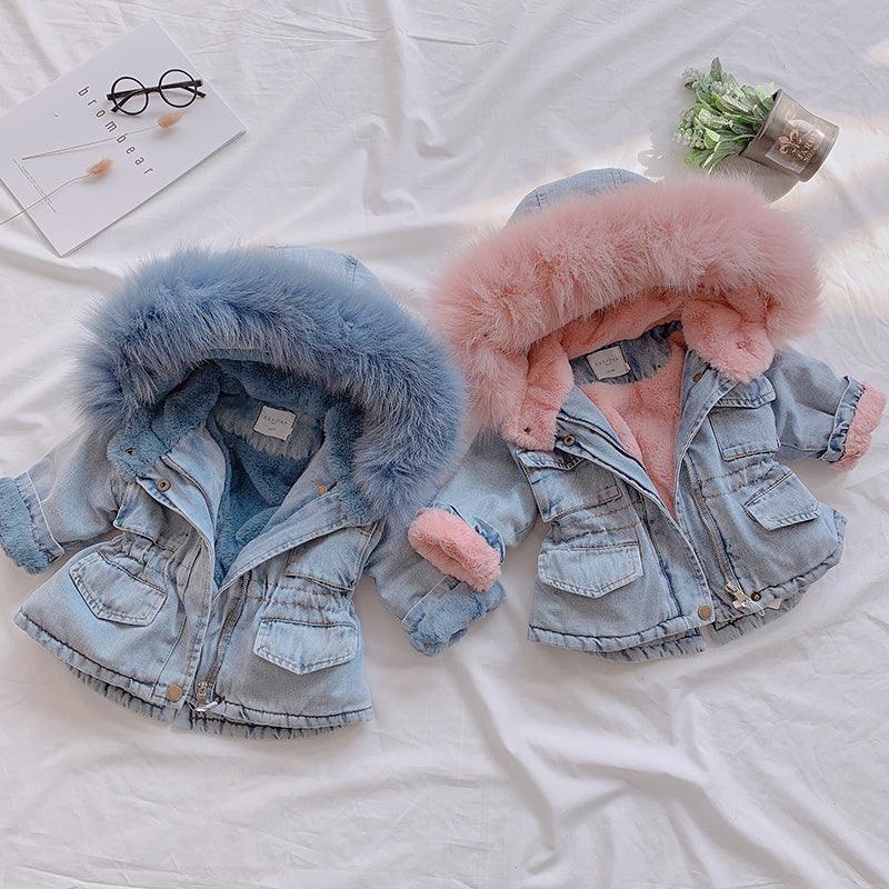 Girl denim coat - MAXIME