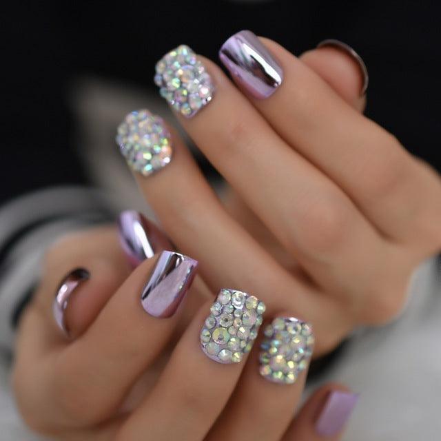 Metal nails for women - MAXIME