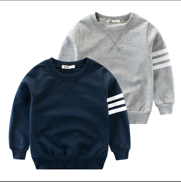 Boy's long sleeve round neck - MAXIME