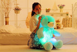 LED Teddy Bear Stuffed Animals Plush Toy Colorful Glowing - MAXIME