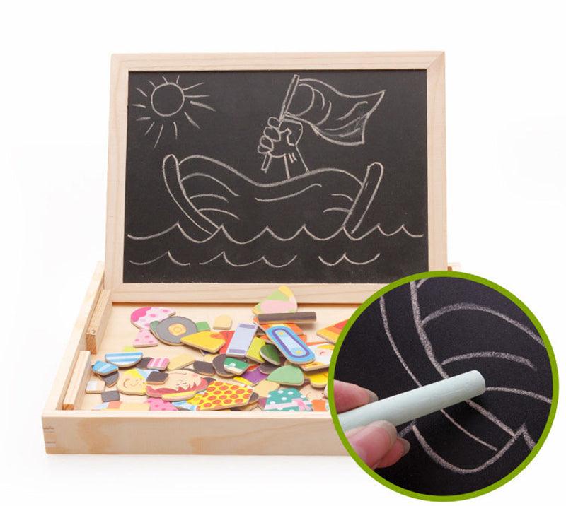 Puzzle Drawing Board Educational Toys Learning Wooden Puzzles Toys - MAXIME