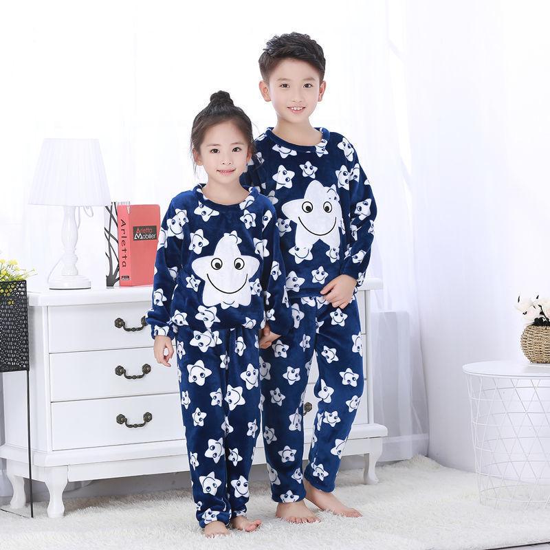 Flannel pajamas for children - MAXIME