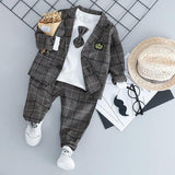 British suit gentleman three-piece suit - MAXIME