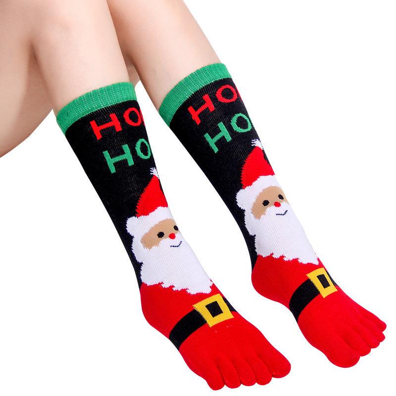 Christmas Five Finger Socks - MAXIME