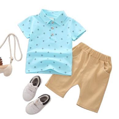 Anchor printed children's clothing - MAXIME