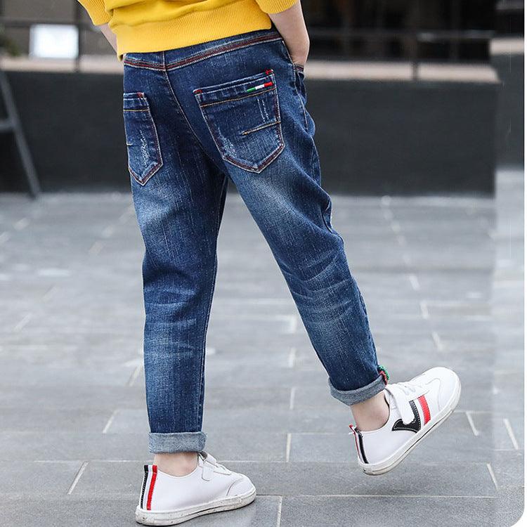 Boys' denim children's trousers - MAXIME