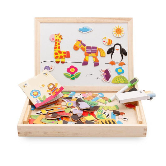 Puzzle Drawing Board Educational Toys Learning Wooden Puzzles Toys - MAXIME