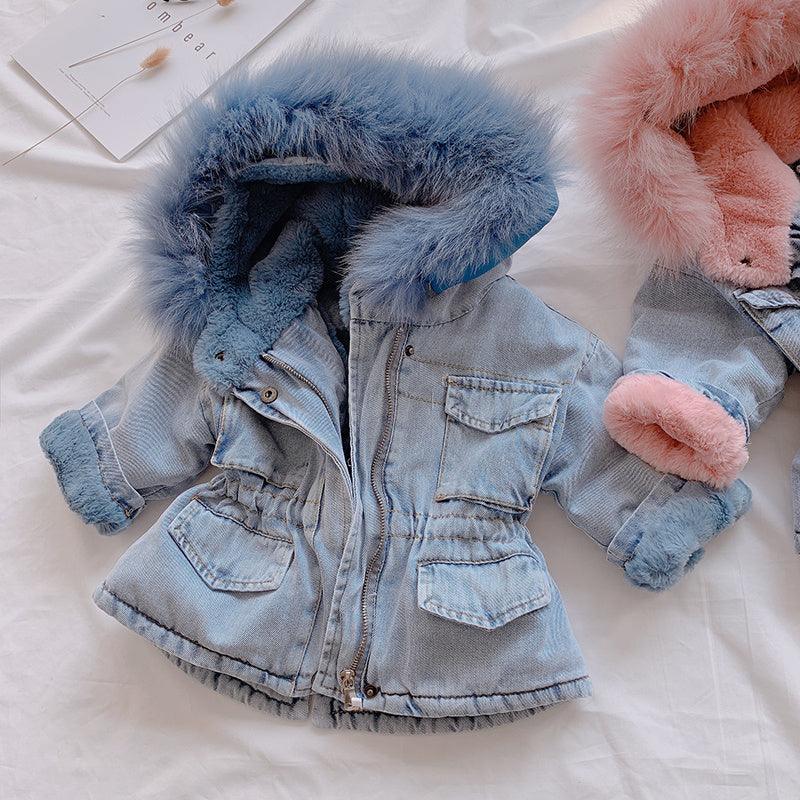 Girl denim coat - MAXIME