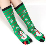 Christmas Five Finger Socks - MAXIME