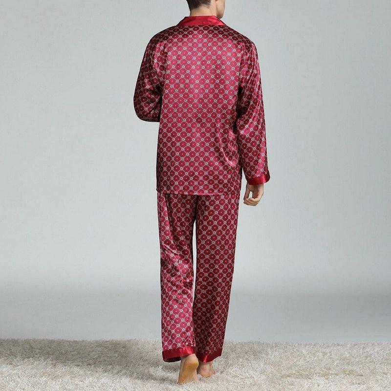 Men's Pajamas Spring And Summer Long-Sleeved Suit - MAXIME