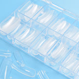 Transparent False Nail 100 Piece Box Nail Extension Glue - MAXIME