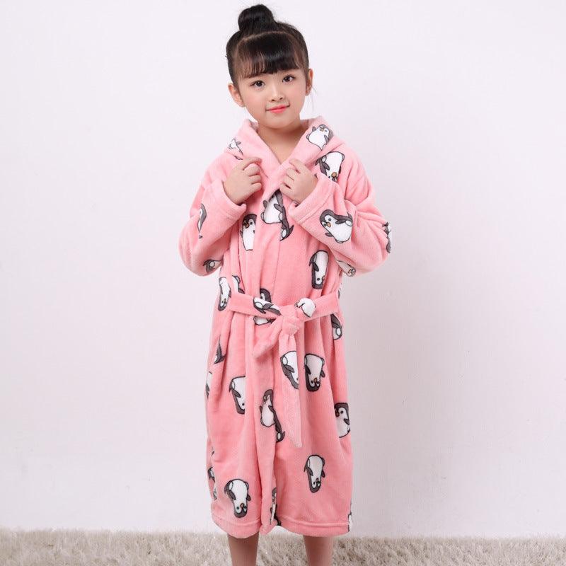 Flannel children's nightgown - MAXIME