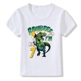 Children's T-shirt Numbers 1-9 Birthday T-shirt - MAXIME