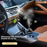 Car Air Freshener Solar Powered Air Cleaner Perfume Fragrance Diffuser - MAXIME