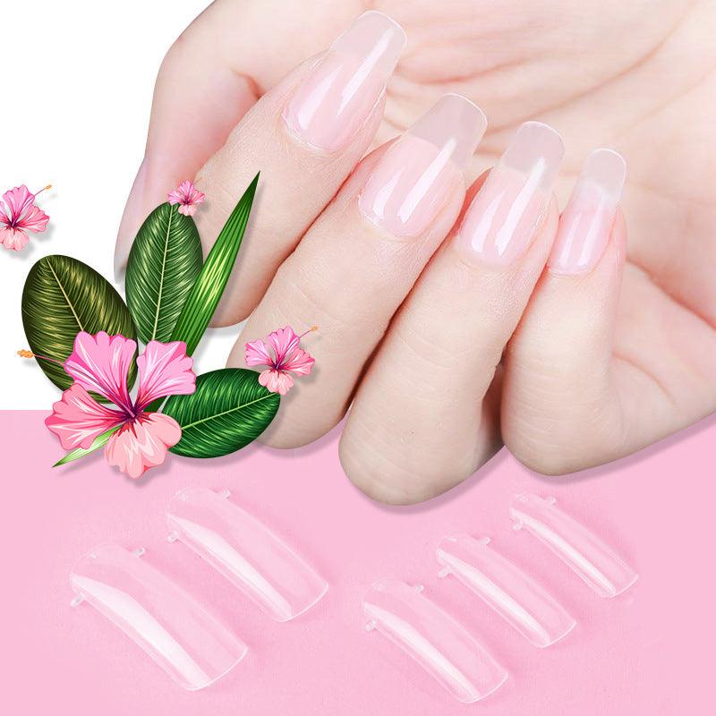 Transparent False Nail 100 Piece Box Nail Extension Glue - MAXIME